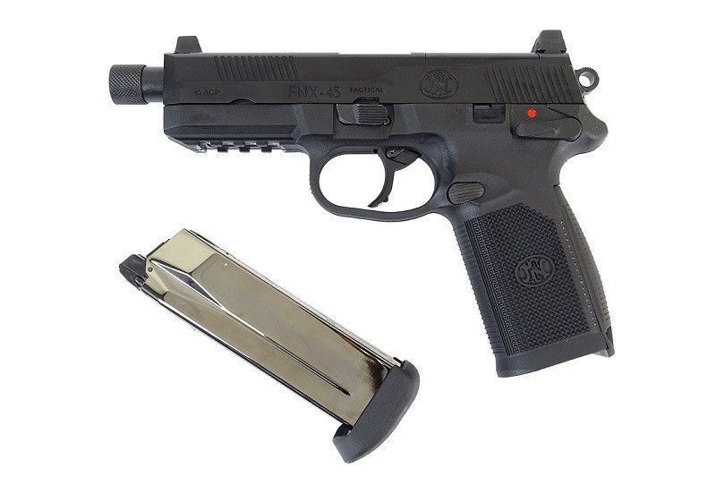 Страйкбольный пистолет FN FNX .45 - black [CyberGun] (для страйкбола) CYB-02-010635 фото
