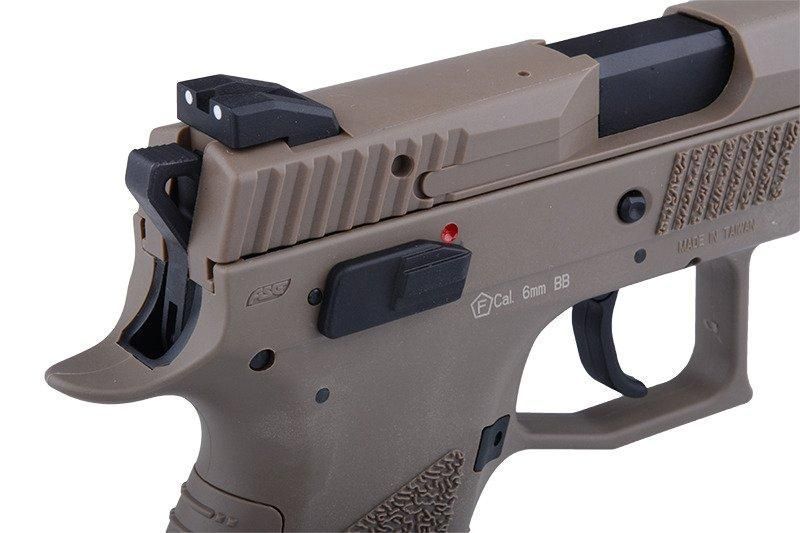 Страйкбольный пістолет CZ P-09 - dark earth [ASG] (для страйкболу) ASG-02-010562 фото