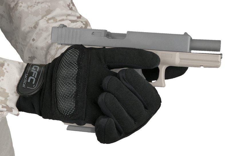 Rękawice taktyczne HDR Shield - Black [GFC Tactical] (для страйкбола) GFT-33-014142 фото