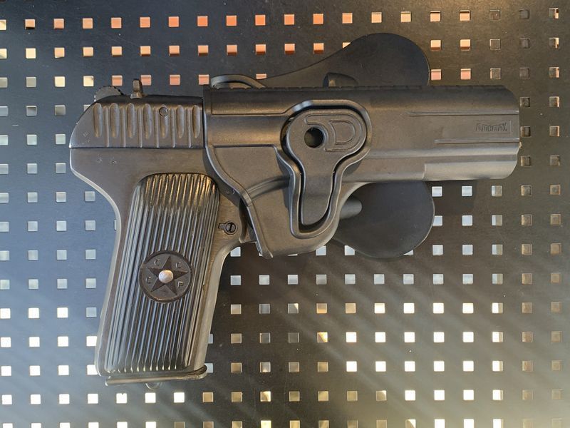 Кобура для пістолета Tokarev Токарев ТТ &mdash; Black [Amomax] AM-TT33 фото