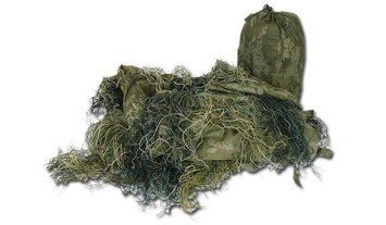 Mil-Tec - Ghillie Cover 'Anti Fire' - 140 x 100 cm - Woodland (для страйкбола) 11885 фото