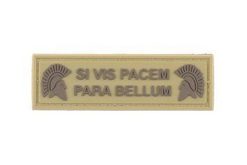 Naszywka 3D - SI VIS PACEM PARA BELLUM [GFC Tactical] (для страйкбола) GFT-30-024480 фото