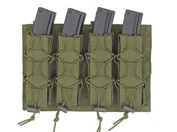Подсумок для магазинов Quick Quad MOLLE MP5/SMG - Olive [8FIELDS] (для страйкбола) M51613230-OD фото