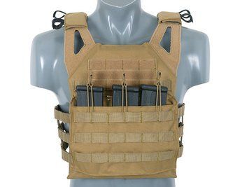 Jump Plate Carrier V2 з аналогом балістичних пластин &ndash; COYOTE [8FIELDS] (для страйкболу) M51611025-2-TAN фото