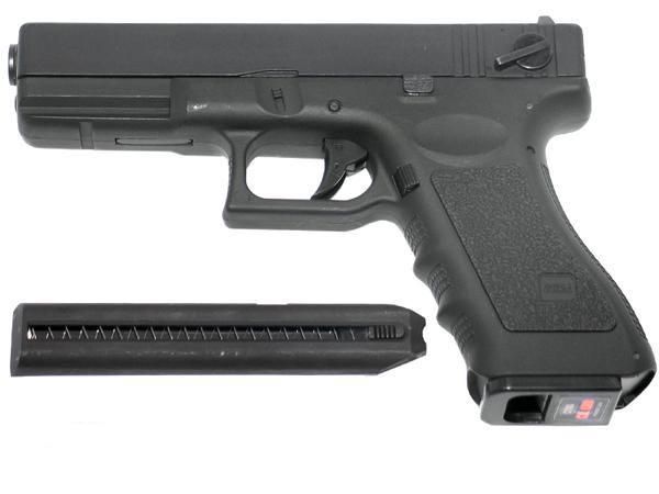 Электропистолет GLOCK 18C CM.030 (без АКБ) - BLACK [CYMA] (для страйкбола) CM030BK фото