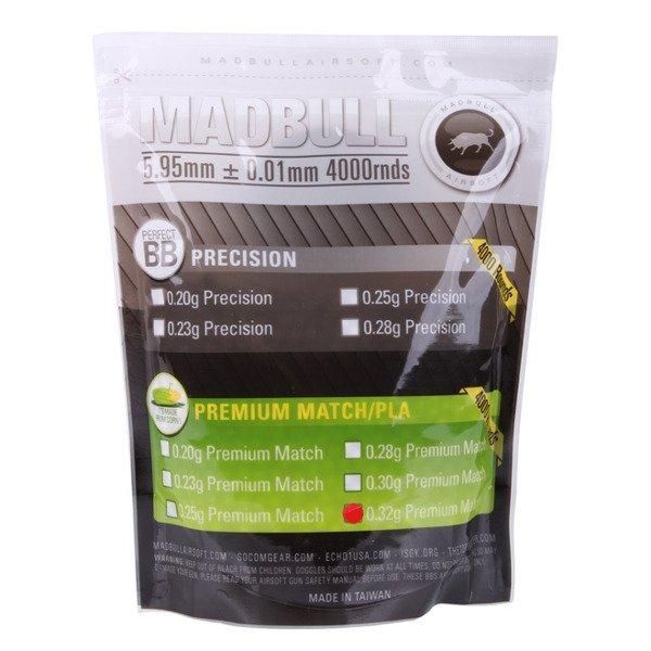 MadBull - Biodegradable BB Pellets - 0.32g - 4000 rds - Premium Match Grade PLA BIO 22451 фото