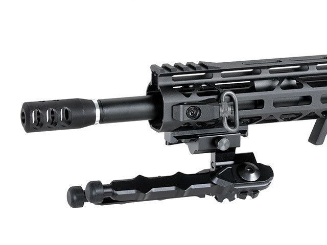 Антабка QD кутова M-LOK/Key-Mod для рушничного ременя - Black [ХУБІЛАЙ] (для страйкболу) AS.SA031-BK фото