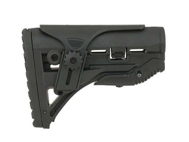 Приклад с регулируемым подщечником для M4/M16 - Black [Castellan] (для страйкбола) AS.TG056-BK фото