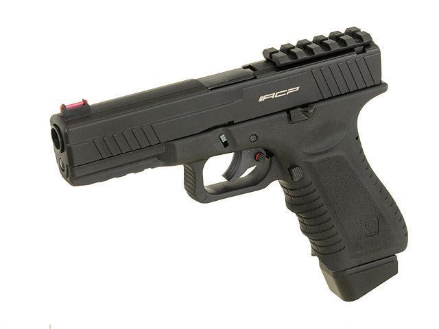 Монтажная планка для пистолетов серии G./Dragonfly/Mantis/ACP/Scorpion - Black [APS] (для страйкбола) AC021 фото