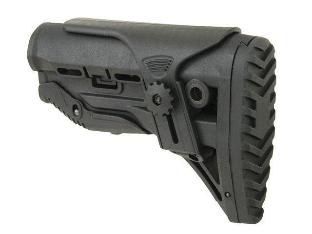 Приклад с регулируемым подщечником для M4/M16 - Black [Castellan] (для страйкбола) AS.TG056-BK фото