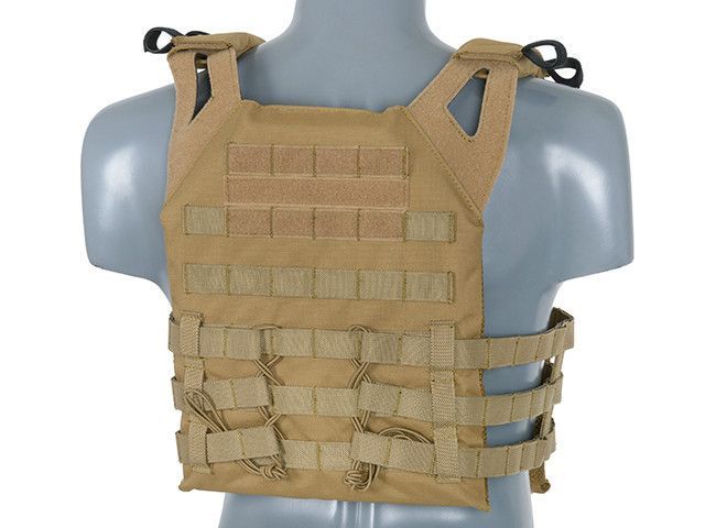 Jump Plate Carrier V2 з аналогом балістичних пластин &ndash; COYOTE [8FIELDS] (для страйкболу) M51611025-2-TAN фото