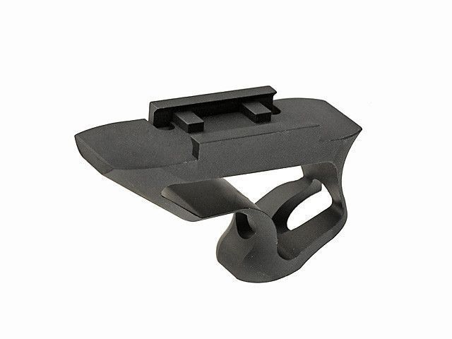 Коротка ручка перенесення вогню кутова на шину Picatinny - Black [Castellan] (для страйкболу) AS.T006-BK фото