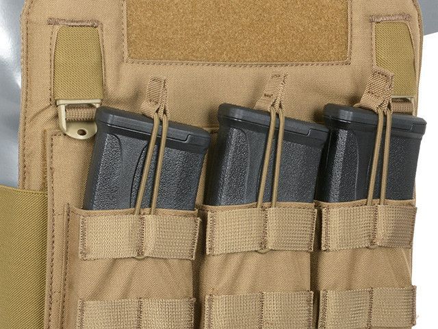 Niskoprofilowy Plate Carrier - Coyote Brow [Emerson] (для страйкболу) EM7376CB фото