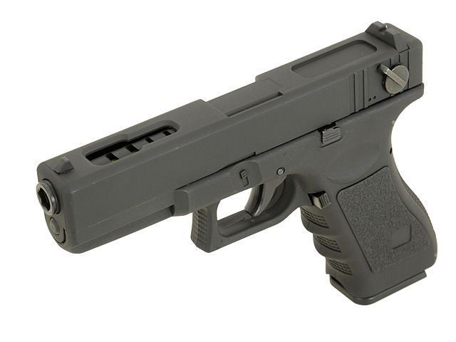 Электропистолет GLOCK 18C CM.030 (без АКБ) - BLACK [CYMA] (для страйкбола) CM030BK фото