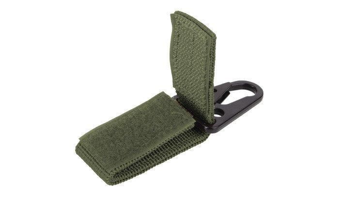 101 Inc. - MOLLE snap hook with keyring - 2 pcs - OD Green - JF003 (для страйкболу) 18949 фото