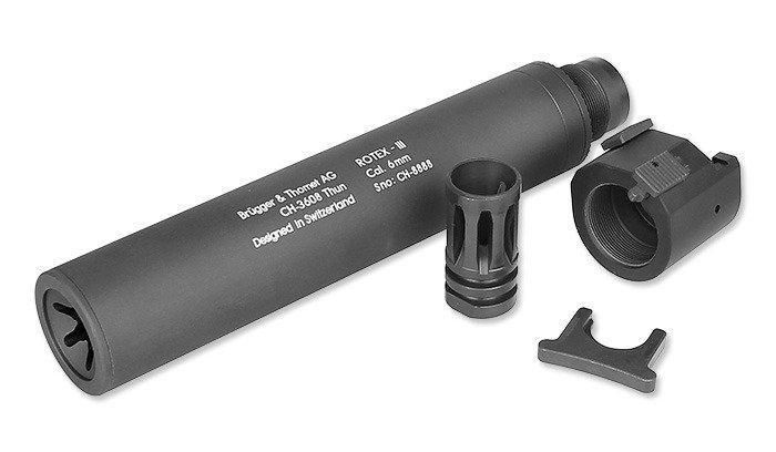 ASG - Barrel extension B&T ROTEX-IIIA&trade; - Grey - 17312 (для страйкбола) 11867 фото