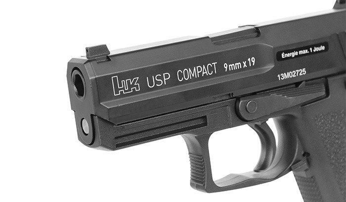 Umarex / KWA - Heckler & Koch USP Compact Pistol airsoft - GBB - 2.5682 (для страйкбола) 12316 фото