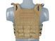 Jump Plate Carrier V2 з аналогом балістичних пластин &ndash; COYOTE [8FIELDS] (для страйкболу) M51611025-2-TAN фото 4