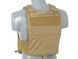 Niskoprofilowy Plate Carrier - Coyote Brow [Emerson] (для страйкболу) EM7376CB фото 4
