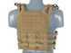 Jump Plate Carrier V2 з аналогом балістичних пластин &ndash; COYOTE [8FIELDS] (для страйкболу) M51611025-2-TAN фото 5