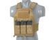 Niskoprofilowy Plate Carrier - Coyote Brow [Emerson] (для страйкболу) EM7376CB фото 3