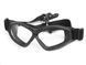 Gogle taktyczne na hełm - Black/Clear [PJ] (для страйкбола) MA-76-BK фото 1