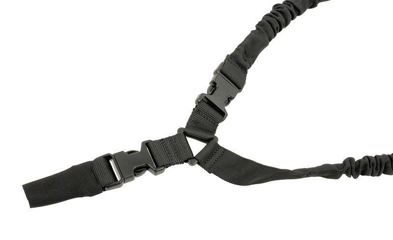 Wytrzymały pas nośny 1pkt Bungee - Black [8FIELDS] (для страйкболу) M51617016-BK фото