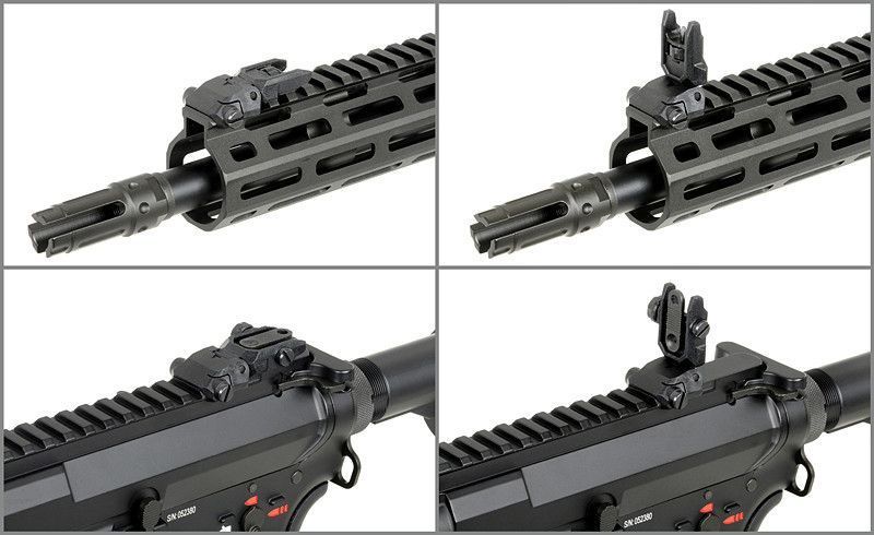 Штурмовая винтовка CM.097A Eshooter ETU - Black [EMG] (для страйкбола) FB4007E фото