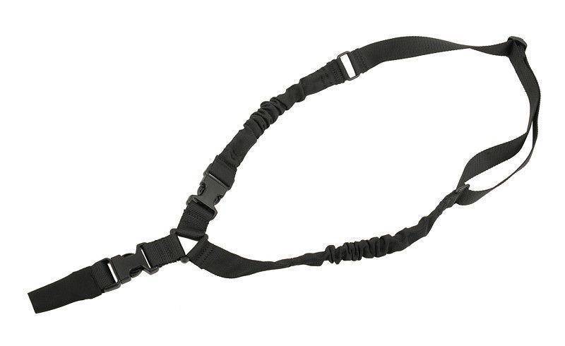 Wytrzymały pas nośny 1pkt Bungee - Black [8FIELDS] (для страйкболу) M51617016-BK фото