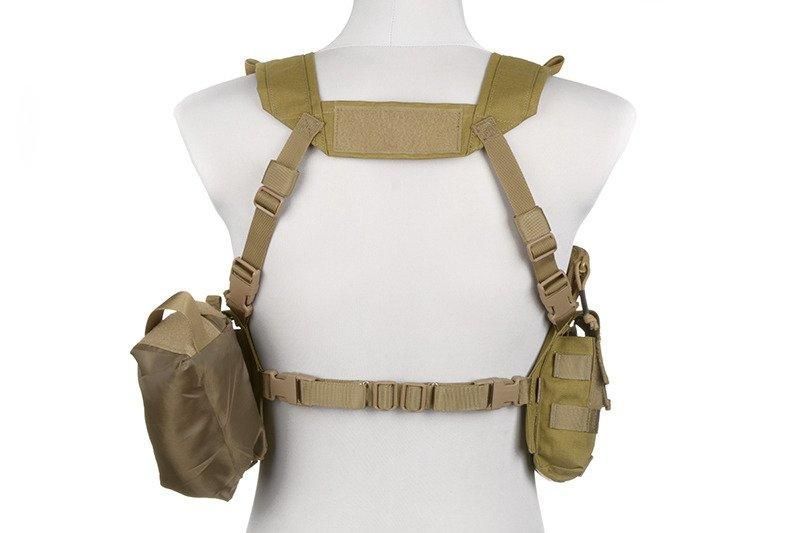 Тактический разгрузочный жилет Split Front Chest Rig gen.V - Khaki [Emerson] (для страйкбола) EME-18-012922 фото