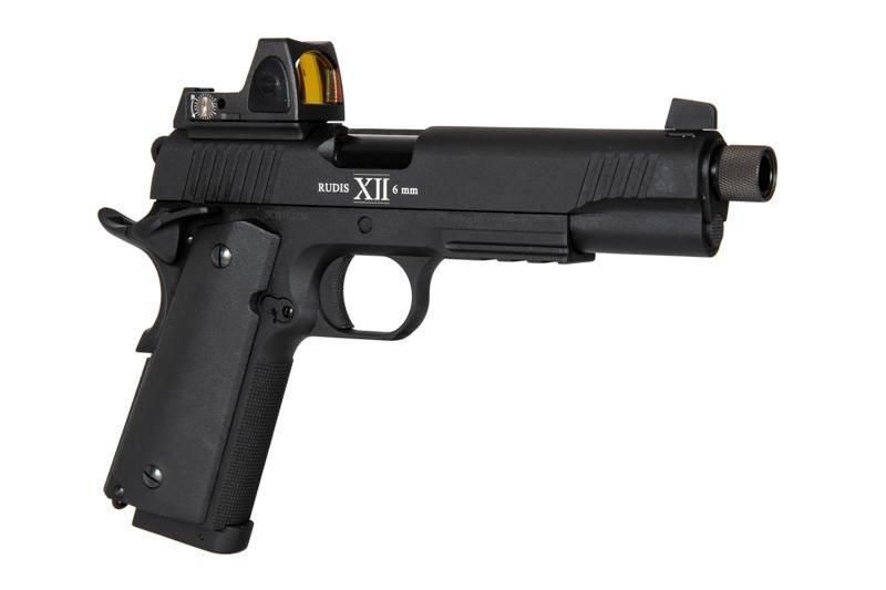 Страйкбольный пистолет SECUTOR RUDIS MAGNA XII CO2 - Black [Secutor] (для страйкбола) SEU-02-027833 фото
