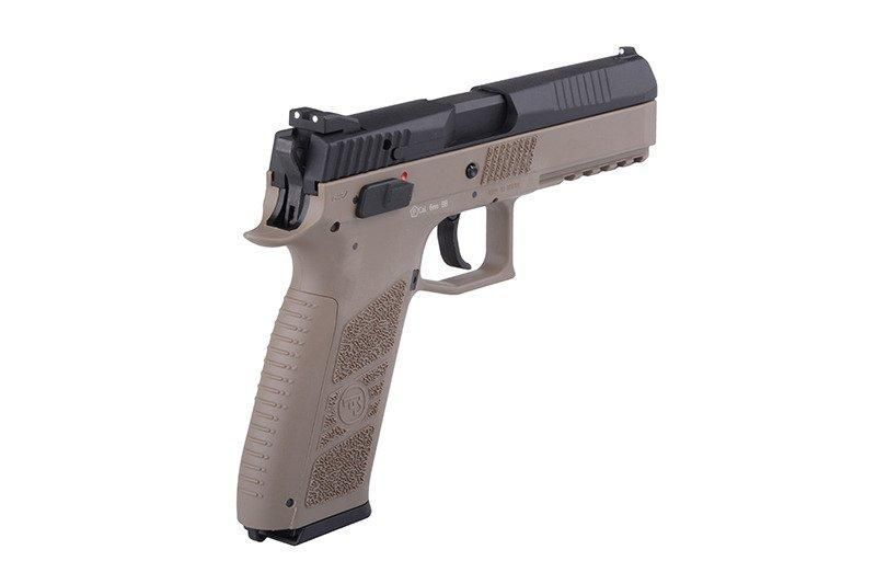 Страйкбольный пистолет CZ P-09 - half-dark earth [ASG] (для страйкбола) ASG-02-010563 фото