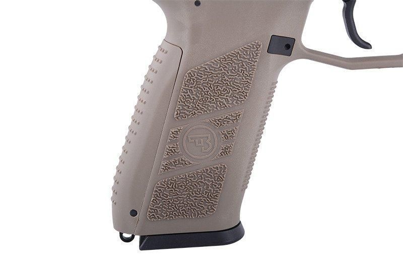 Страйкбольный пистолет CZ P-09 - half-dark earth [ASG] (для страйкбола) ASG-02-010563 фото