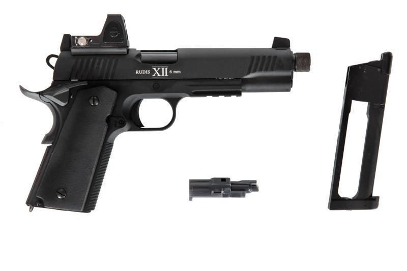 Страйкбольный пистолет SECUTOR RUDIS MAGNA XII CO2 - Black [Secutor] (для страйкбола) SEU-02-027833 фото