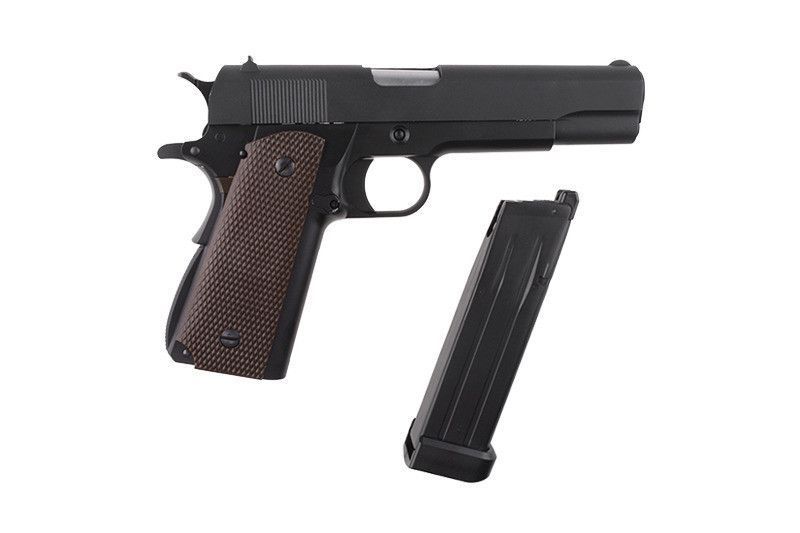 Страйкбольный пистолет M1911A1 CO2 (Double Column) [WE] (для страйкбола) WET-02-017088 фото