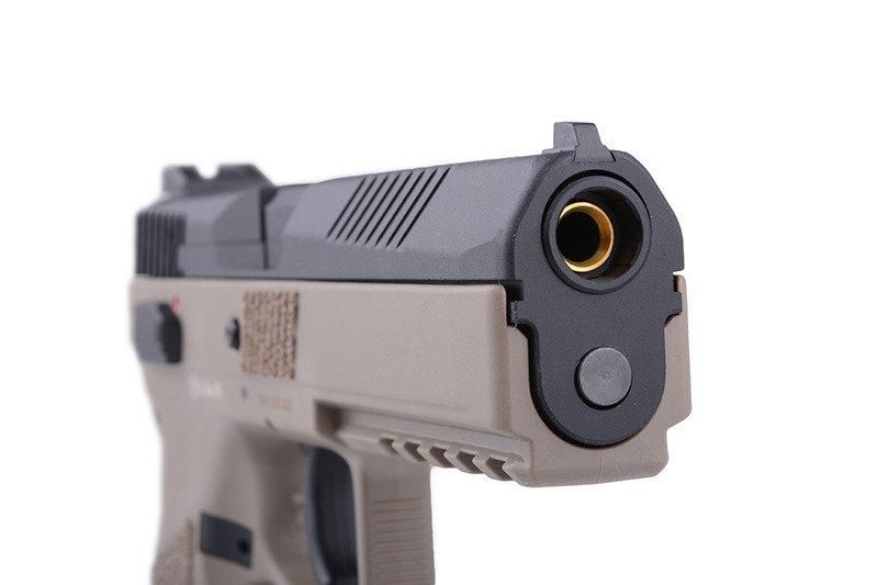 Страйкбольный пистолет CZ P-09 - half-dark earth [ASG] (для страйкбола) ASG-02-010563 фото