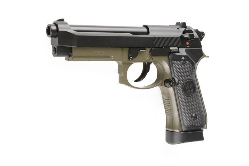 Страйкбольный пістолет у m9a1 (CO2) - olive [KJ WORKS] (для страйкболу) KJW-02-010345 фото