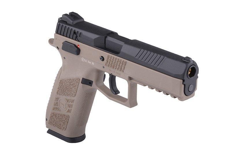 Страйкбольный пистолет CZ P-09 - half-dark earth [ASG] (для страйкбола) ASG-02-010563 фото
