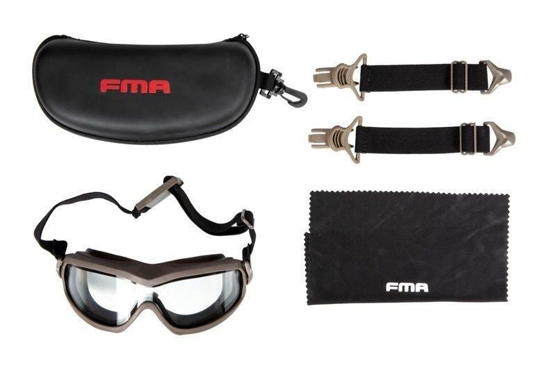 Gogle Spectra Double Layer - Tan [FMA] (для страйкбола) FMA-41-026835 фото