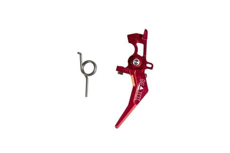 Спусковий гачок CNC Aluminum Advanced Speed Trigger (Style B) - Red [Maxx Model Products] (для страйкболу) MXM-08-027717 фото