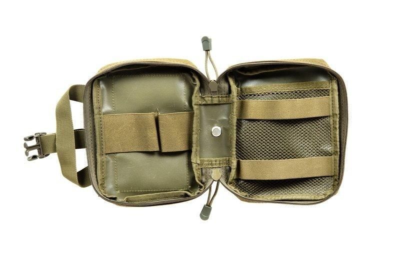Mała apteczka zrywana MOLLE - oliwkowa [GFC Tactical] (для страйкболу) GFT-19-023995 фото