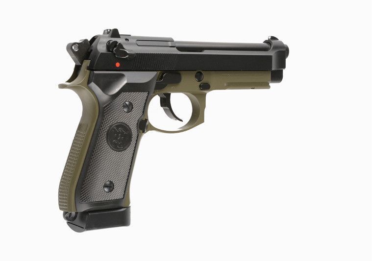 Страйкбольный пістолет у m9a1 (CO2) - olive [KJ WORKS] (для страйкболу) KJW-02-010345 фото