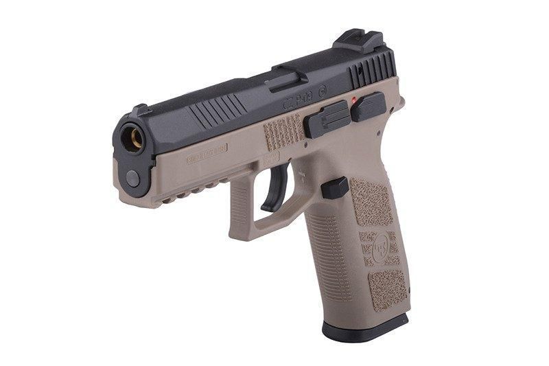 Страйкбольный пистолет CZ P-09 - half-dark earth [ASG] (для страйкбола) ASG-02-010563 фото