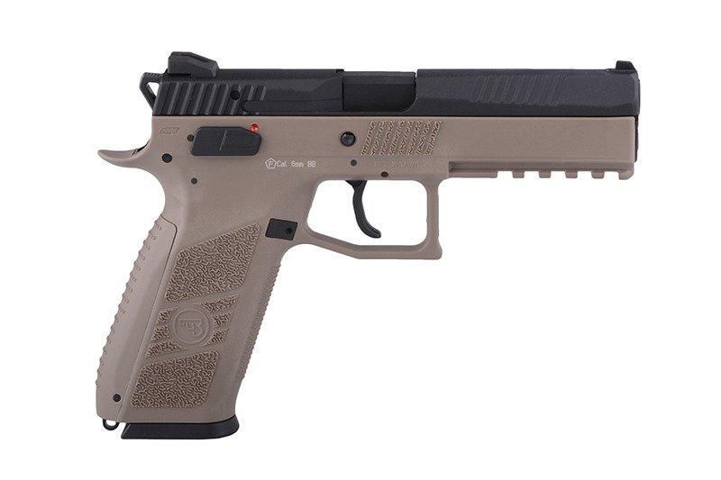 Страйкбольный пистолет CZ P-09 - half-dark earth [ASG] (для страйкбола) ASG-02-010563 фото