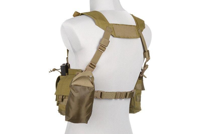 Тактический разгрузочный жилет Split Front Chest Rig gen.V - Khaki [Emerson] (для страйкбола) EME-18-012922 фото