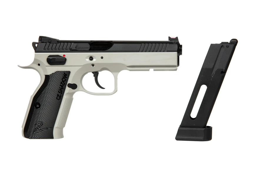 ASG - CZ SHADOW 2 Pistol Страйкбольний пістолет Grey - CO2 GBB (для страйкболу) ASG-02-035207(19673) фото