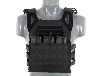 Jump Plate Carrier V2 з аналогом балістичних пластин - Black [8FIELDS] (для страйкболу) M51611025-2-BK фото