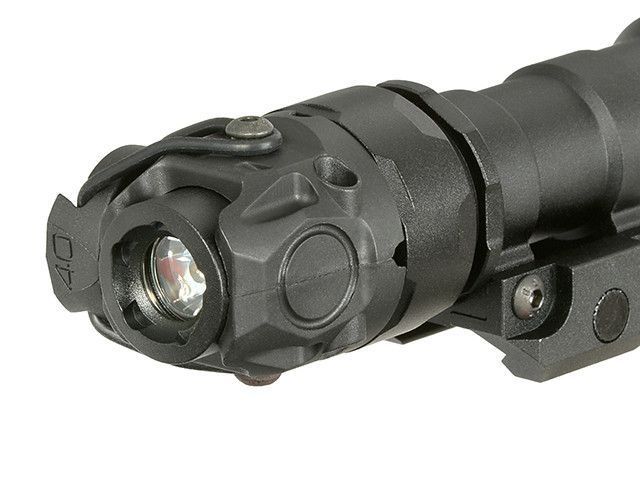 Тактичний ліхтарик гвинтівковий KIJI K1 Tactical Flashlight &mdash; Black [WADSN] WD04082-BK фото