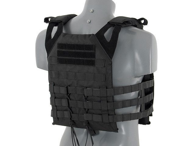 Jump Plate Carrier V2 с аналогам баллистических пластин - Black [8FIELDS] (для страйкбола) M51611025-2-BK фото