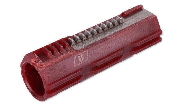 Ultimate - Polycarbonate Piston M190 - Red - Half Teeth - 17167 (для страйкбола) 18482 фото